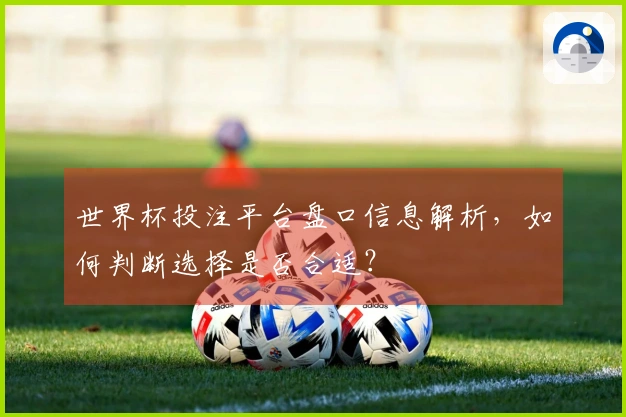 世界杯投注平台盘口信息解析，如何判断选择是否合适？